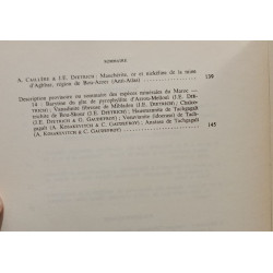 Notes du Service Géologique du Maroc - TOME 26 - notes et mémoires...