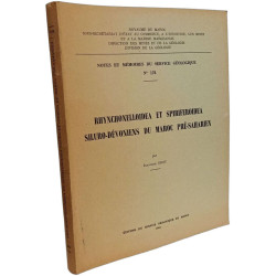 Rhynchonelloidea et Spiriferoidea siluro-dévoniens du Maroc...