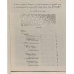 Études géologiques et métallogéniques de quelques gîtes...