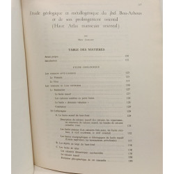 Études géologiques et métallogéniques de quelques gîtes...