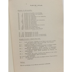 Études géologiques sur la Méséta Marocaine Occidentale...