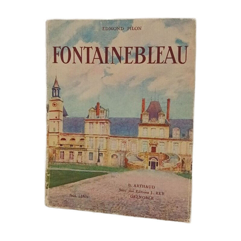Fontainebleau - Couverture de Paul Leroy