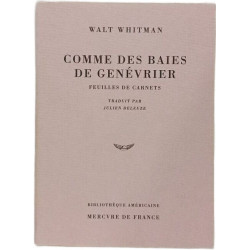 Comme des baies de genévrier: Feuilles de carnets