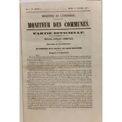 Moniteur des communes - 1857 - TOME VI 6e année