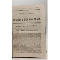 Moniteur des communes 1863 - TOME XII 12e année