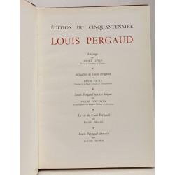 Édition du cinquantenaire Louis Pergaud