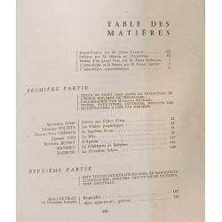L'Apocalypse- Catalogue Exposition Mars-Mai 1961