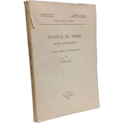 Nonnus de Nisibe : Traité apologétique - étude texte et traduction