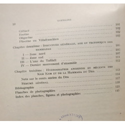Reconnaissance géologique dans les Hammadas des confins...