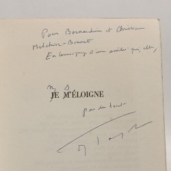 Je m'éloigne