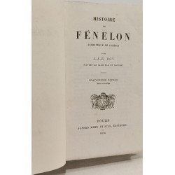 Histoire de Fénelon archevêque de Cambrai