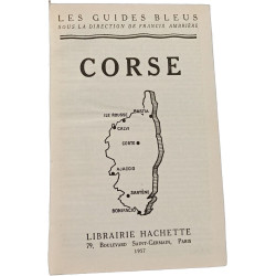 Corse - Les guides bleus - 1957