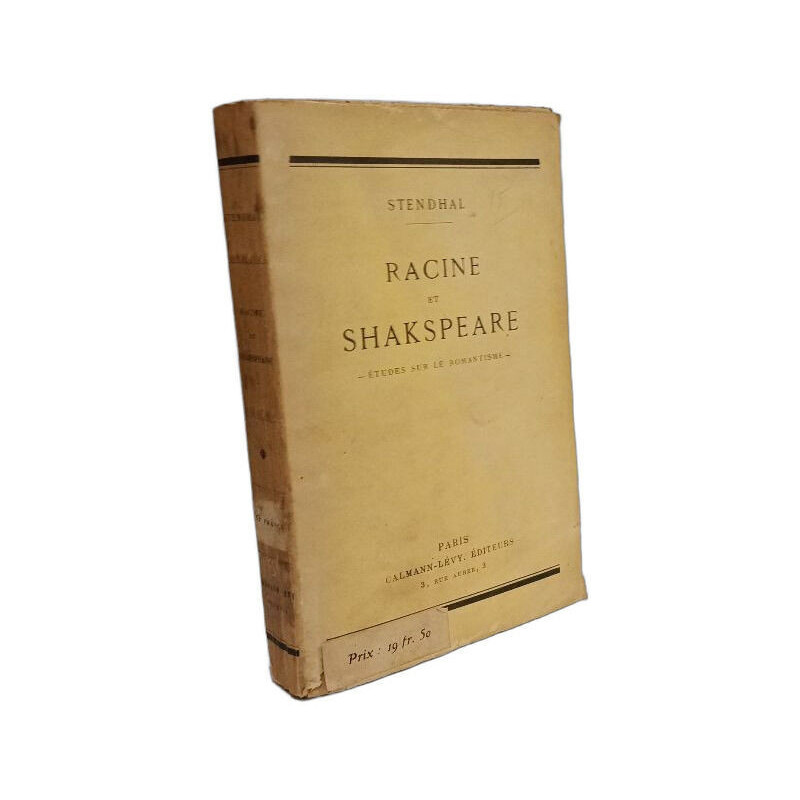 Racine et Shakspeare - étude sur le romantisme
