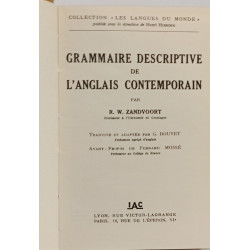 Grammaire descriptive de l'anglais contemporain