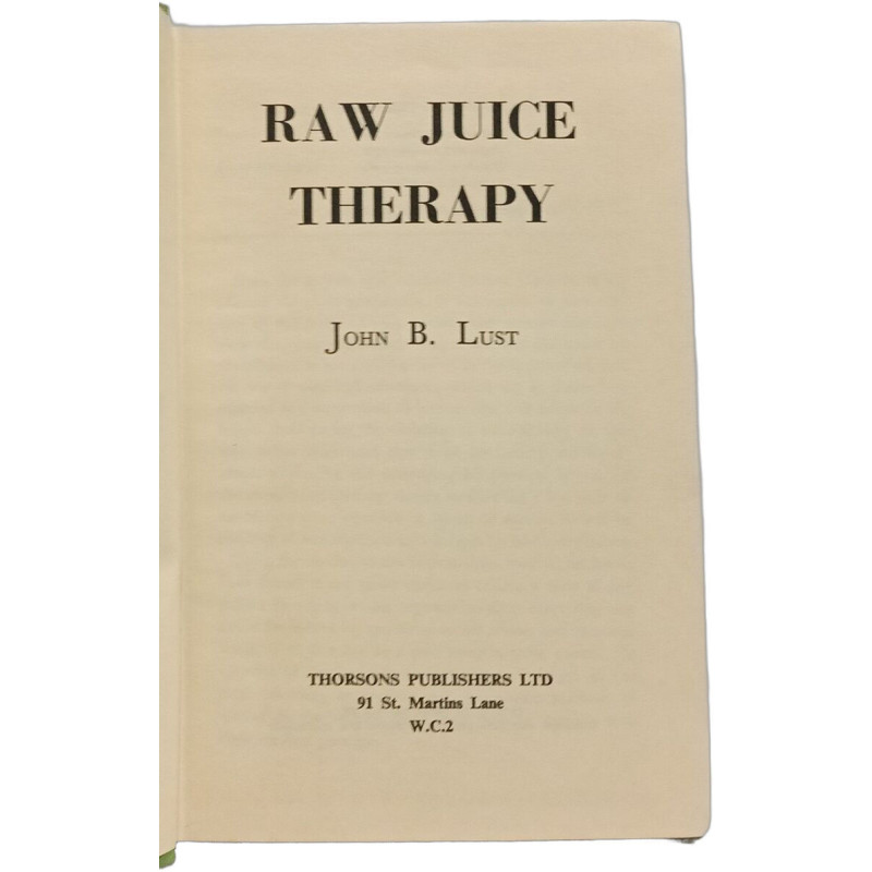 Raw Juice Therapy