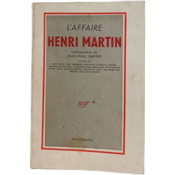 L'affaire Henri Martin - Commentaire de Jean-Paul Sartre