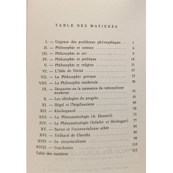 Problèmes et grands courants de la philosophie