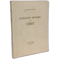 Quelques devoirs du chef