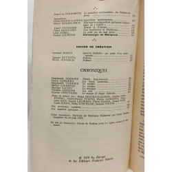 Mallarmé - Europe revue littéraire mensuelle avril-mai 1976
