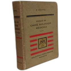 Précis de chimie biologique médicale