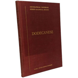 Dodecanese - 2nd edition 1943 --- B.R. 500 geographical handbook...