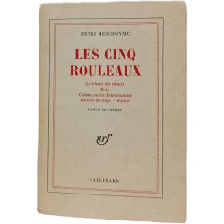 Les Cinq Rouleaux - Chant des chants Ruth Comme ou les...