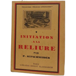 Initiation à la Reliure