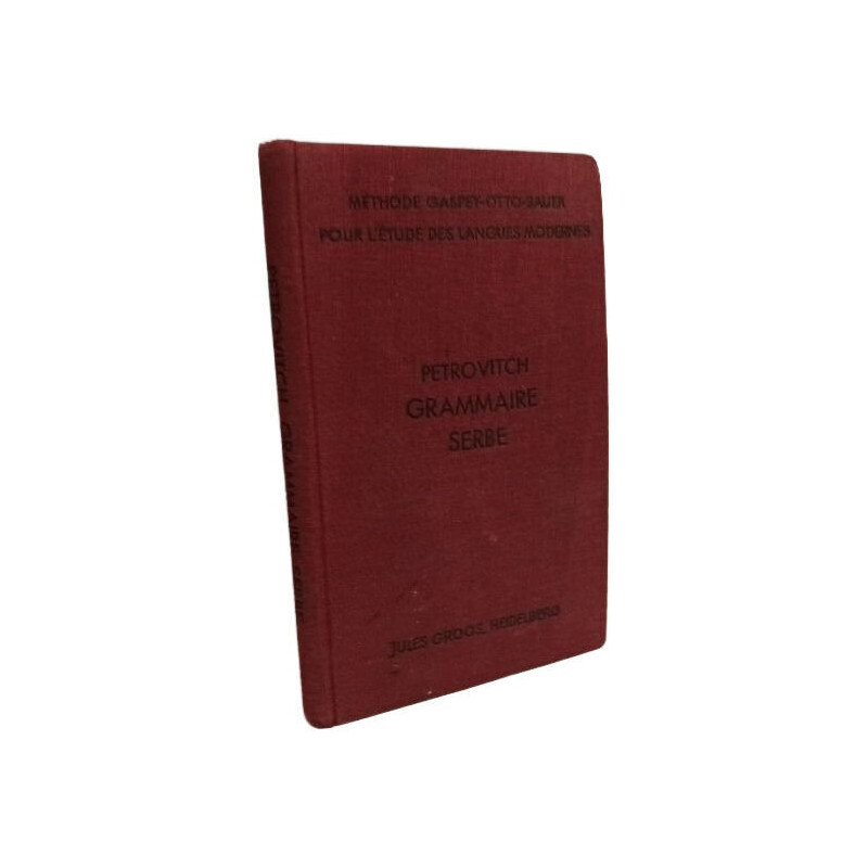 Grammaire serbe