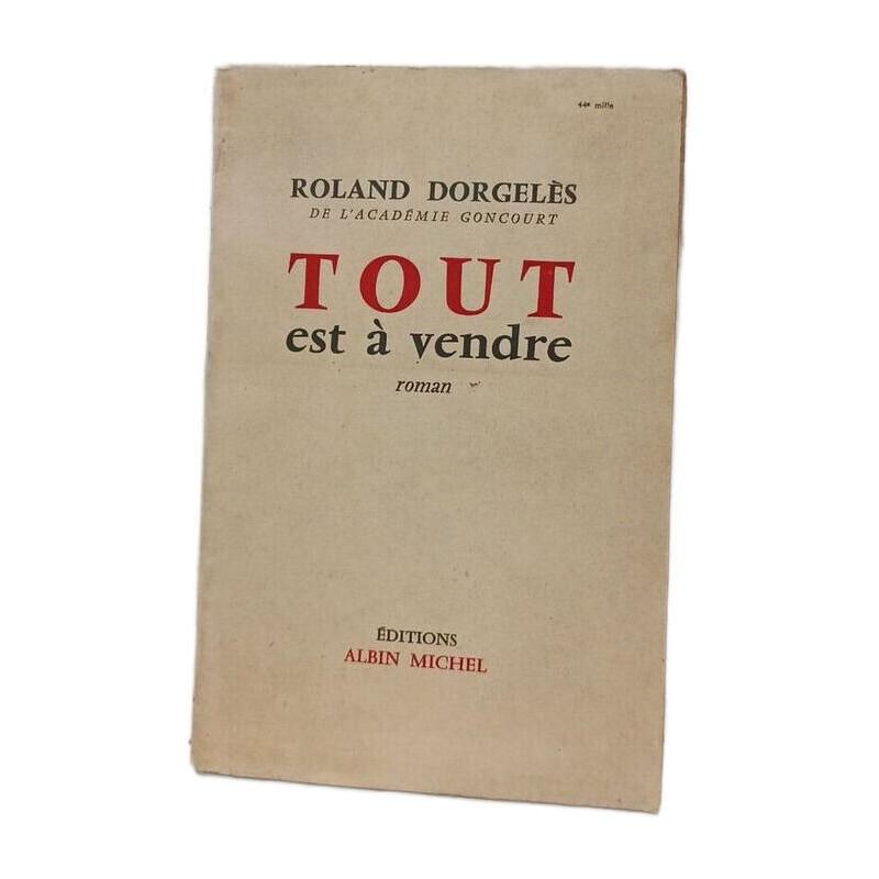 Tout est à vendre