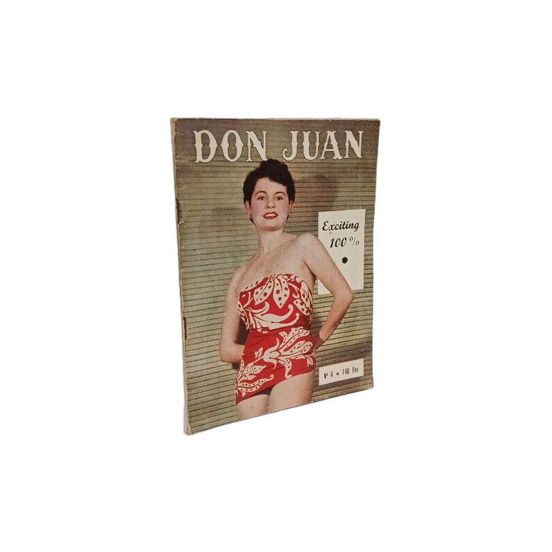 DON JUAN N°4 - exciting 100% --- magazine érotique