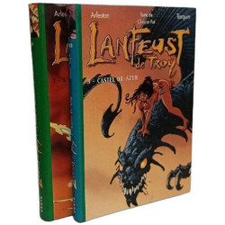 Lanfeust de Troy tome 3 : Castel or-azur + L'ivoire du Magohamoth...