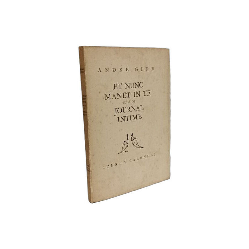Et nunc manet in te suivi de Journal intime