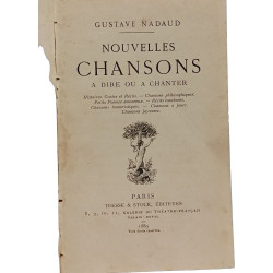Nouvelles chansons à dire ou à chanter