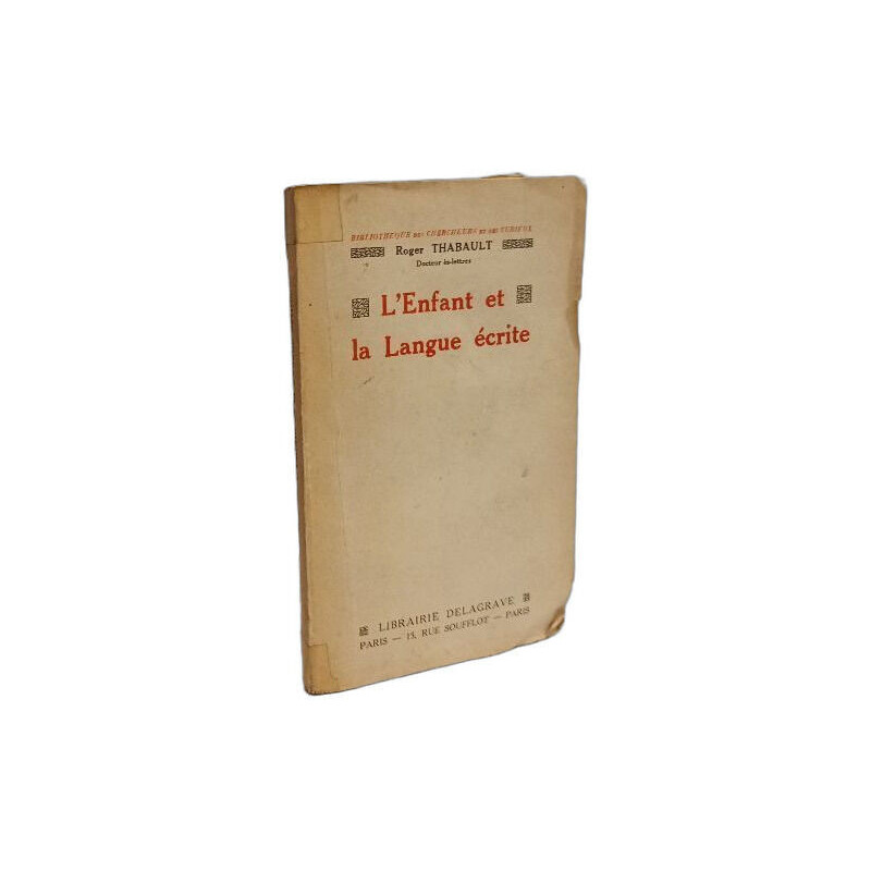L'Enfant et la Langue écrite