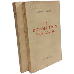 La Révolution française - TOME PREMIER et DEUXIEME