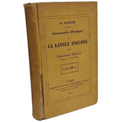 Grammaire Pratique de la Langue Anglaise