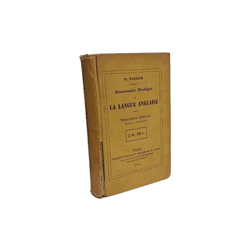 Grammaire Pratique de la Langue Anglaise