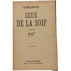 Ceux de la soif