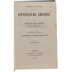 Littérature Grecque - 6e édition
