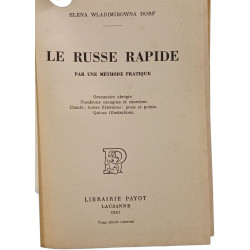 Le Russe Rapide - grammaire abrégée