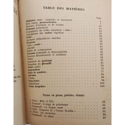 Le Russe Rapide - grammaire abrégée