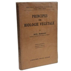 Principes de biologie végétale