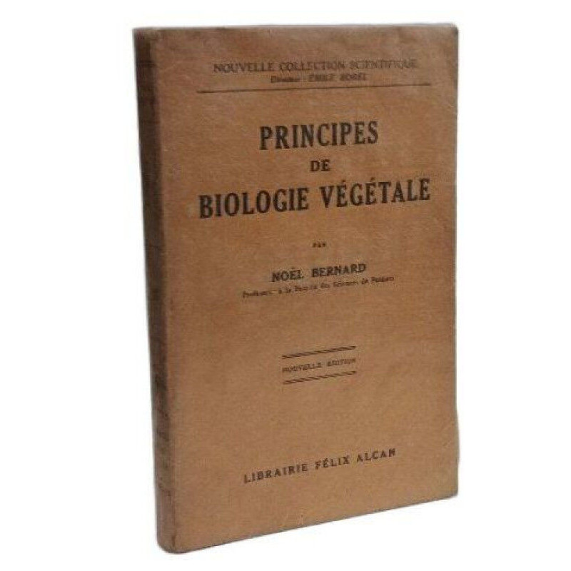 Principes de biologie végétale