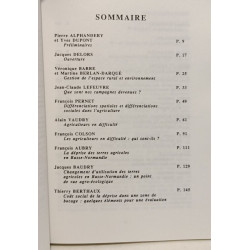 Agriculture environnement et société - actue du séminaire Octobre...