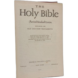 The Holy Bible - revised standard version - old and new testaments