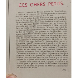 Ces chers petits