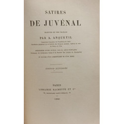 Satires de Juvénal - édition expurgée