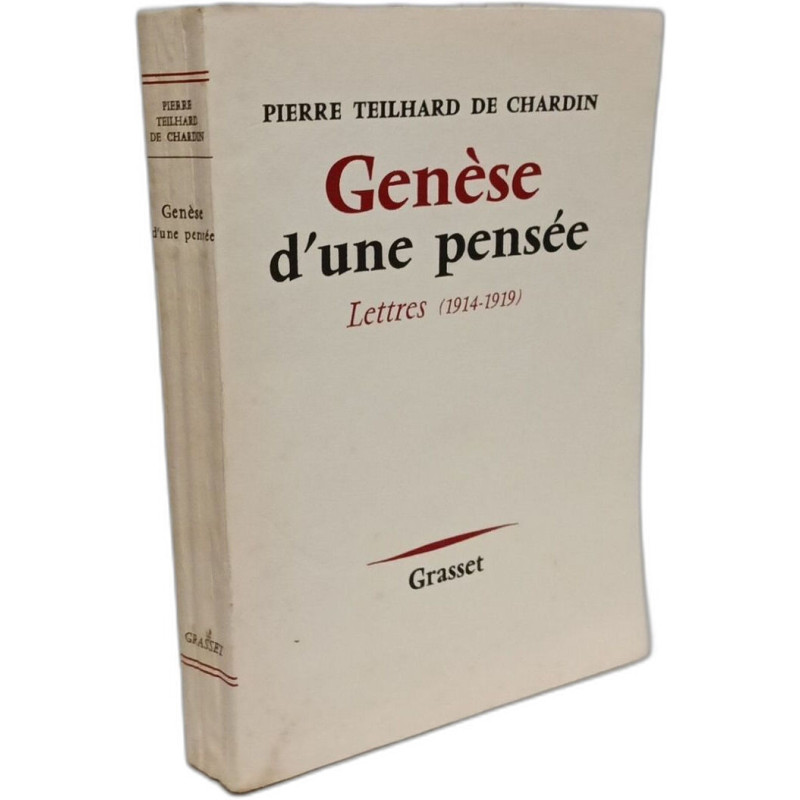 Genèse d'une pensée