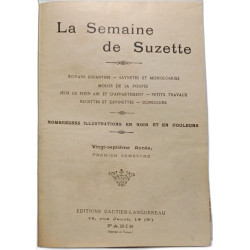 La Semaine de Suzette - N°1 au N°26 (27e année) 4 Décembre 1930 au...