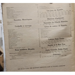 La Semaine de Suzette - N°1 au N°26 (27e année) 4 Décembre 1930 au...